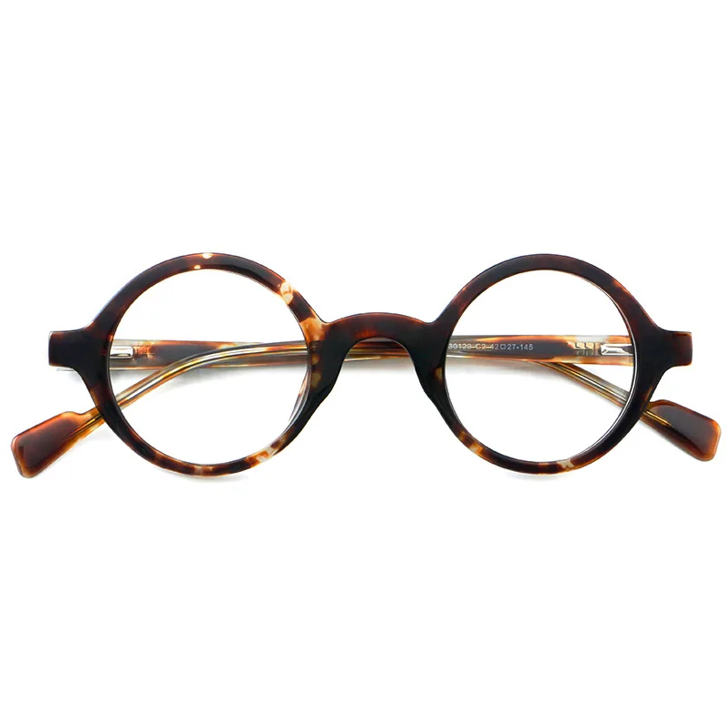 30129 retro eyeglass frame Republic of China round frame myopia flat light
