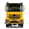 Toy 1/14 RC Hydraulic Dumper Car 8x8 Roll On Full Dump Truck Sound Light Rear Axle Steering Sound Light Tipper Model TH23869 3