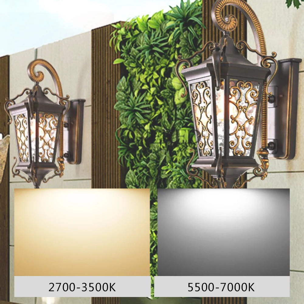 European Outdoor Wall Lights Waterproof Garden Lights Super Bright Outdoor Villa Front Door Entrance Both Side Balcony