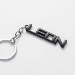 Premium Metal Keychain with Seat Leon Logo - Sleek and Stylish Car Accessory (C)