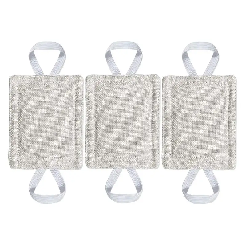 Door Silencer Cushion 3pcs/Set Quiet Closer Door Lock Cover Padded For Baby Comfort Quiet Closer Cushion Latch Cover