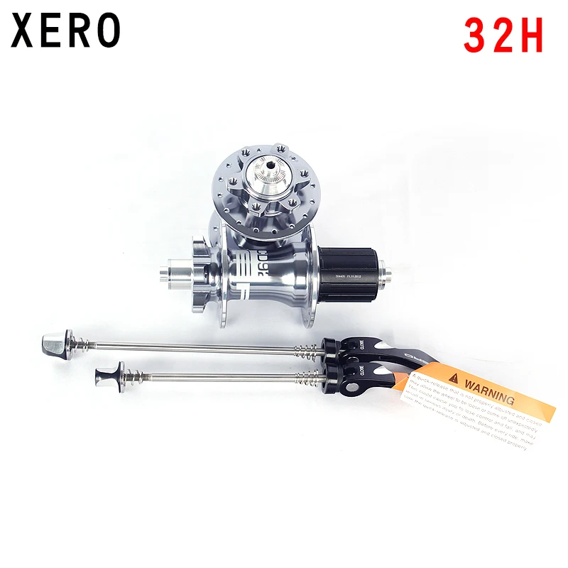 XERO-Mountain Bike Hubs, MTB Disc Hub, CD92 Bike Accessories, 4Bearing Disc Brake, 32Holes Sealed Bicycle Hub