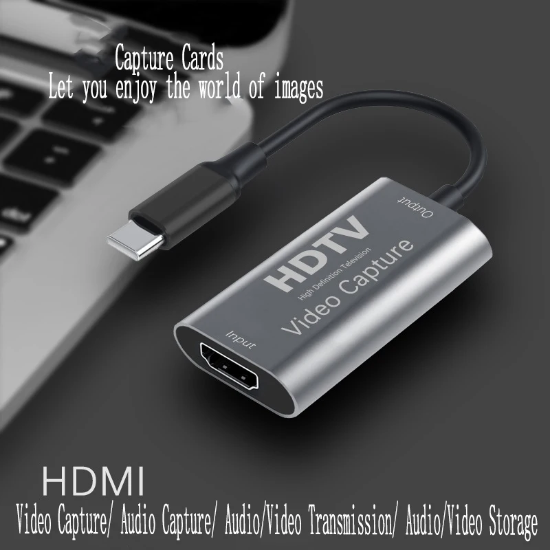 USB 3.0  ĸó ī, HDMI to USB C Ÿ, 1080P HD   ׷, PC OBS ĸó  ī ̺, 4K 60HZ