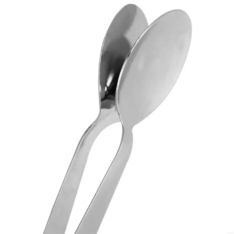 583F Spoon Castanets Musical Instrument Child Musical Spoon Instrument Toy Percussion Instruments Kids Adults Music Toy