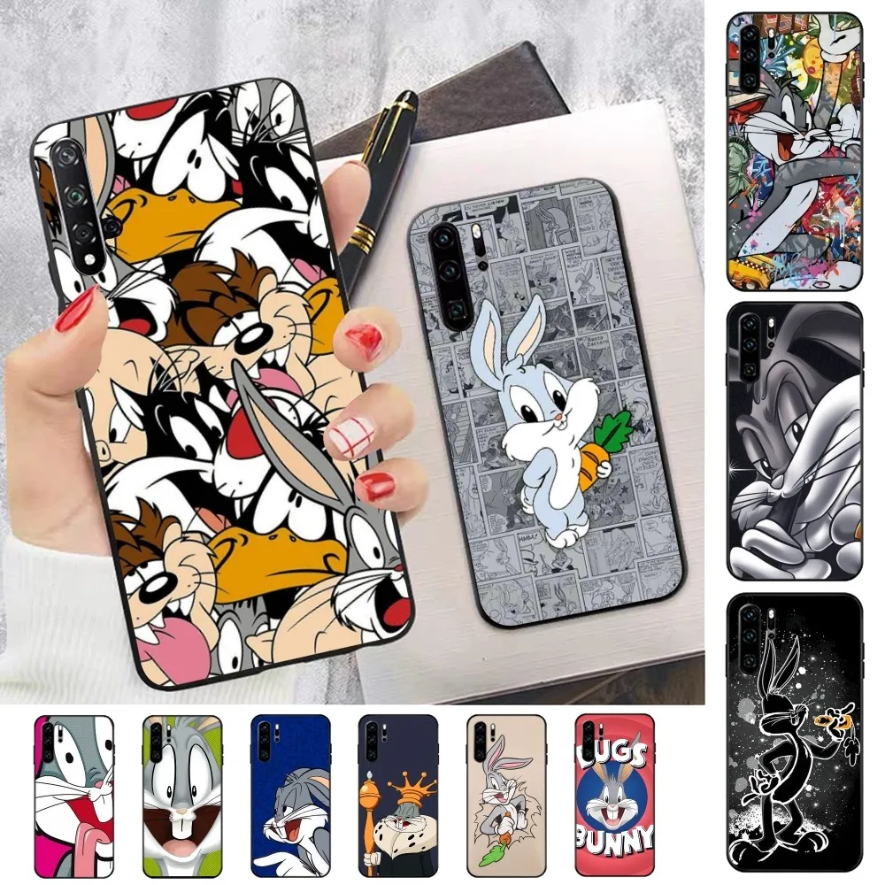 

Cartoon cute anime R-Rabbit Phone Case For Huawei P 8 9 10 20 30 40 50 Pro Lite Psmart Honor 10 lite 70 Mate 20lite