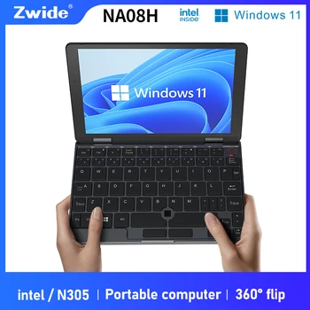 Zwide Mini Laptop 8-Inch 2-in-1 Portable Business Travel Office High Performance Compact Stock Trading Laptop 1
