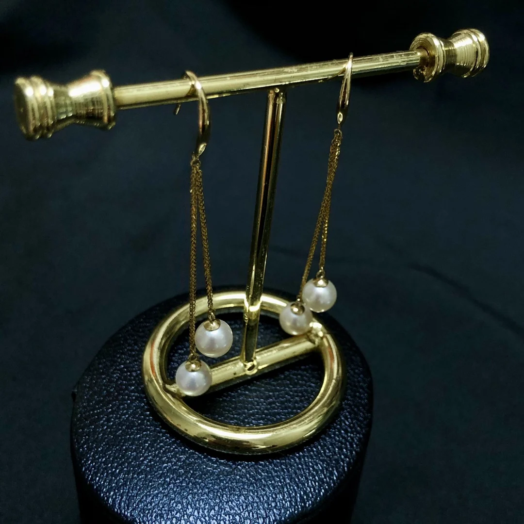 Рисунок 2 - «Сделай сам», жемчужные серьги 18K