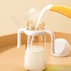 Big baby straw bottle PPSU/rainbow bottle/children's school drinking cup a bottle of three duckbill straw cups/ over 6 months 2