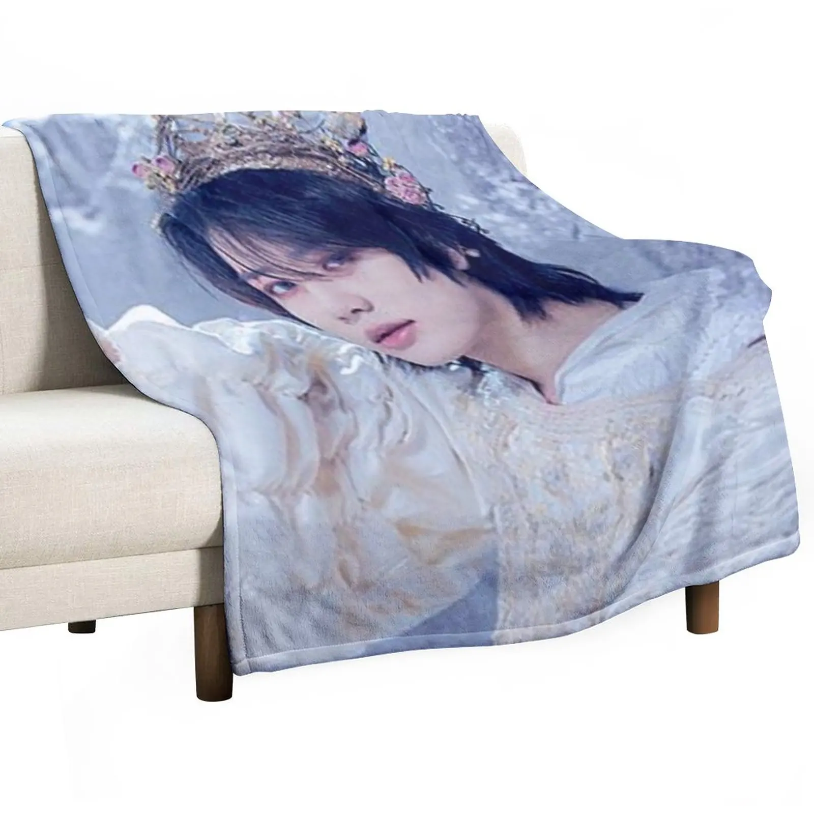 

New TXT - LOSER = LOVER - BEOMGYU Throw Blanket Warm Blanket Decorative Bed Blankets Flannels Blanket Blanket For Baby