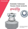 FF75DISPB1 3/4-HP Batch Feed Corded Disposer, 3/4 Horsepower 2
