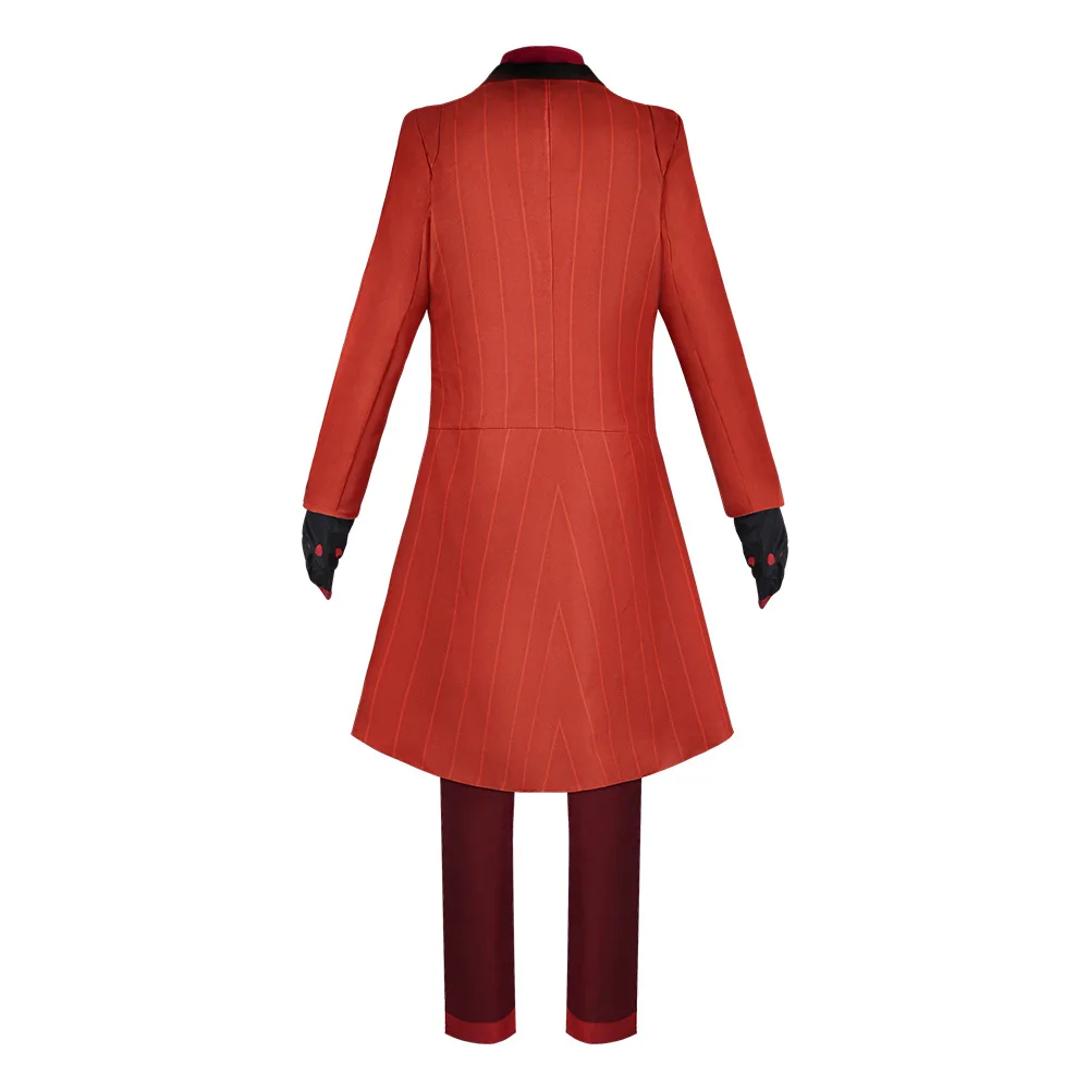Hazbin Hotel Alastor Red Suit Cosplay Costume