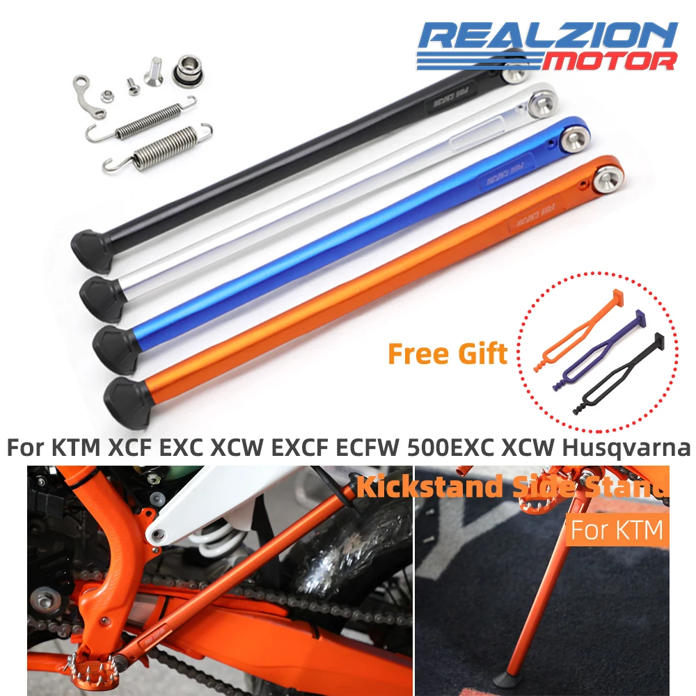 

Realzion EXC XCW EXCF ECFW Kickstand Side Stand For Husqvarna TE250 TE300 FE250 FE350 FE390 FE450 FX450 FE501 FE570 TE FE FX 450