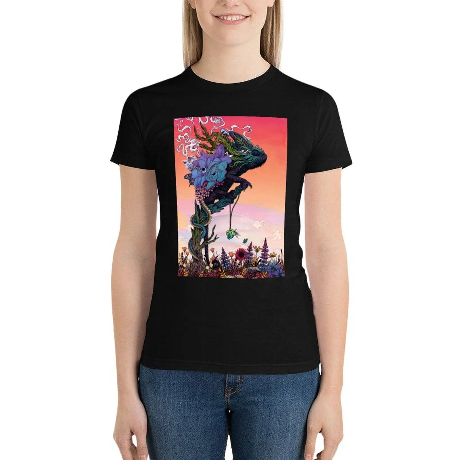 

Phantasmagoria T-Shirt vintage clothes plus size tops cute tops tees Top Women
