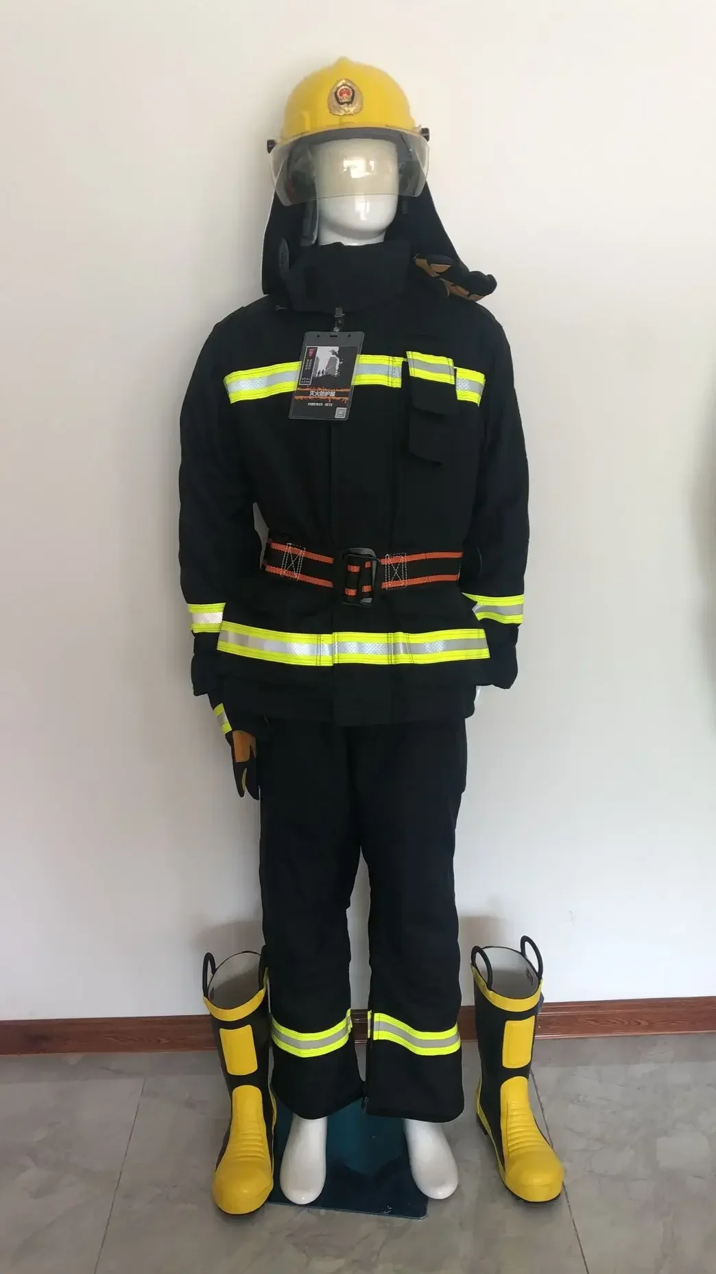 CE standard fireproof fire fighting fireman safety suit(DRD TYPE)