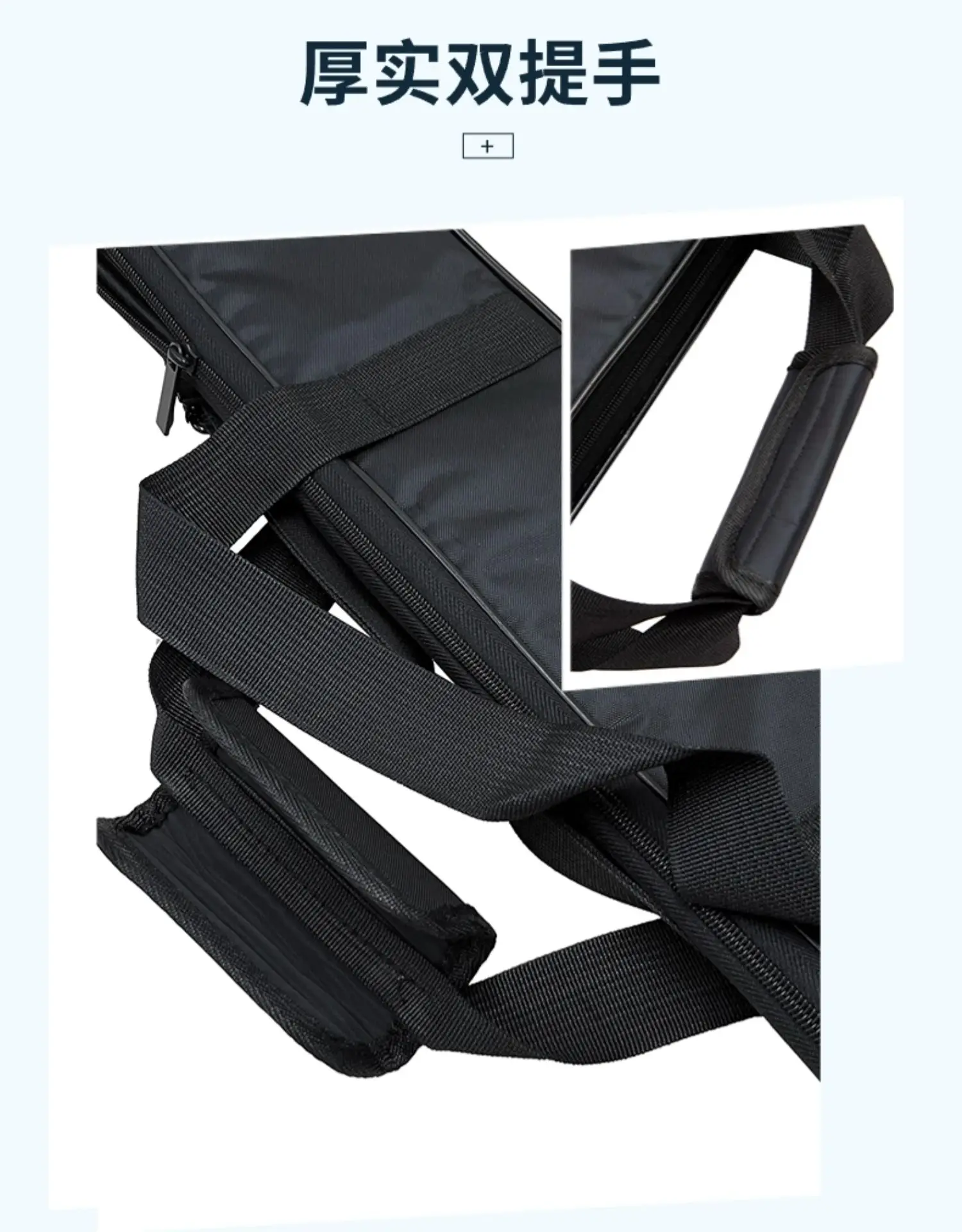 IKENDO.NET-SG075- ALABESK Nylon Shinai Bag-for 3 Shinai with shoulder strap kendo shinai case bag