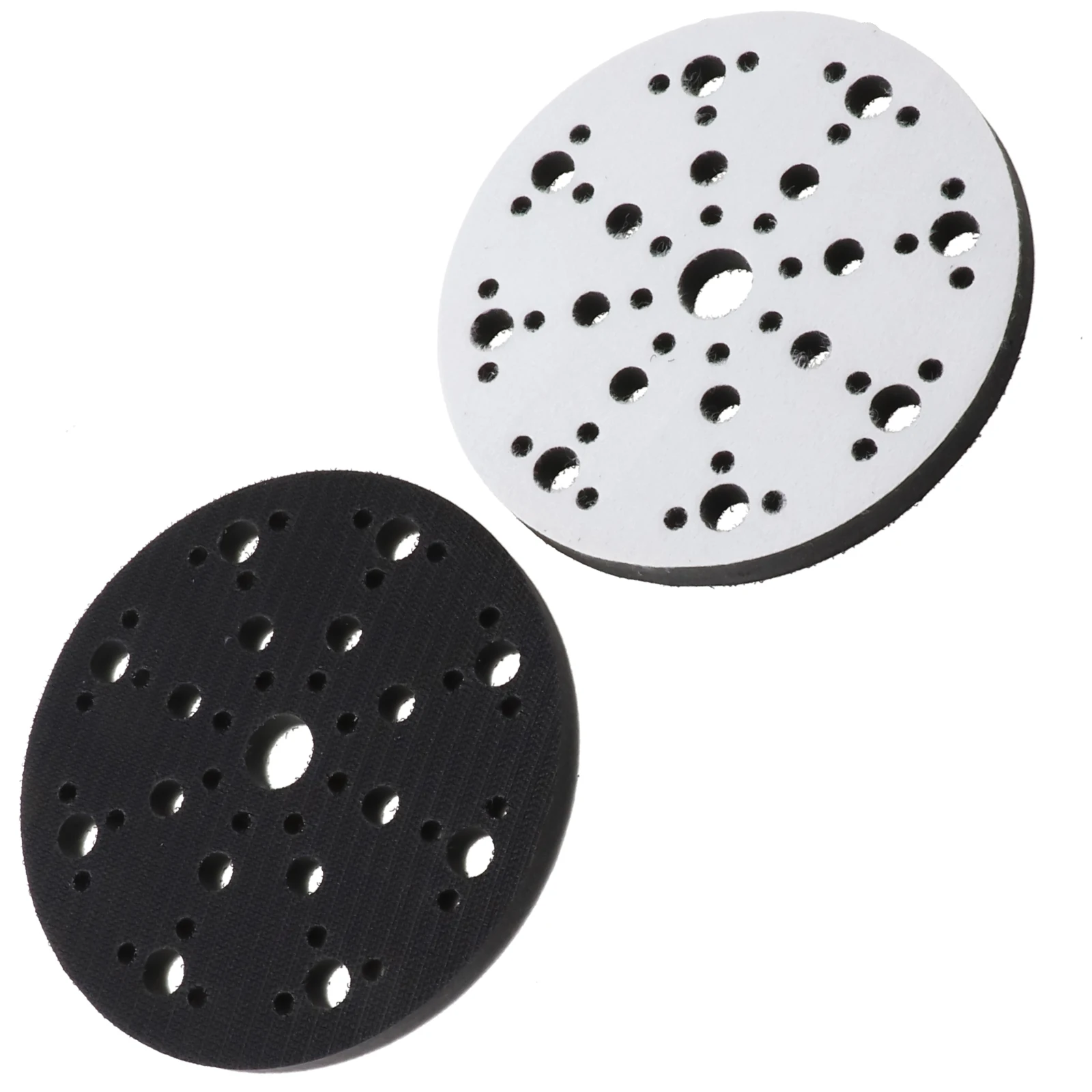

2pcs 6 Inch Interface Pad 48holes Soft Sponge Interface Pad For Sander Backing Pads Orbital Sanding Discs Cutting Tool