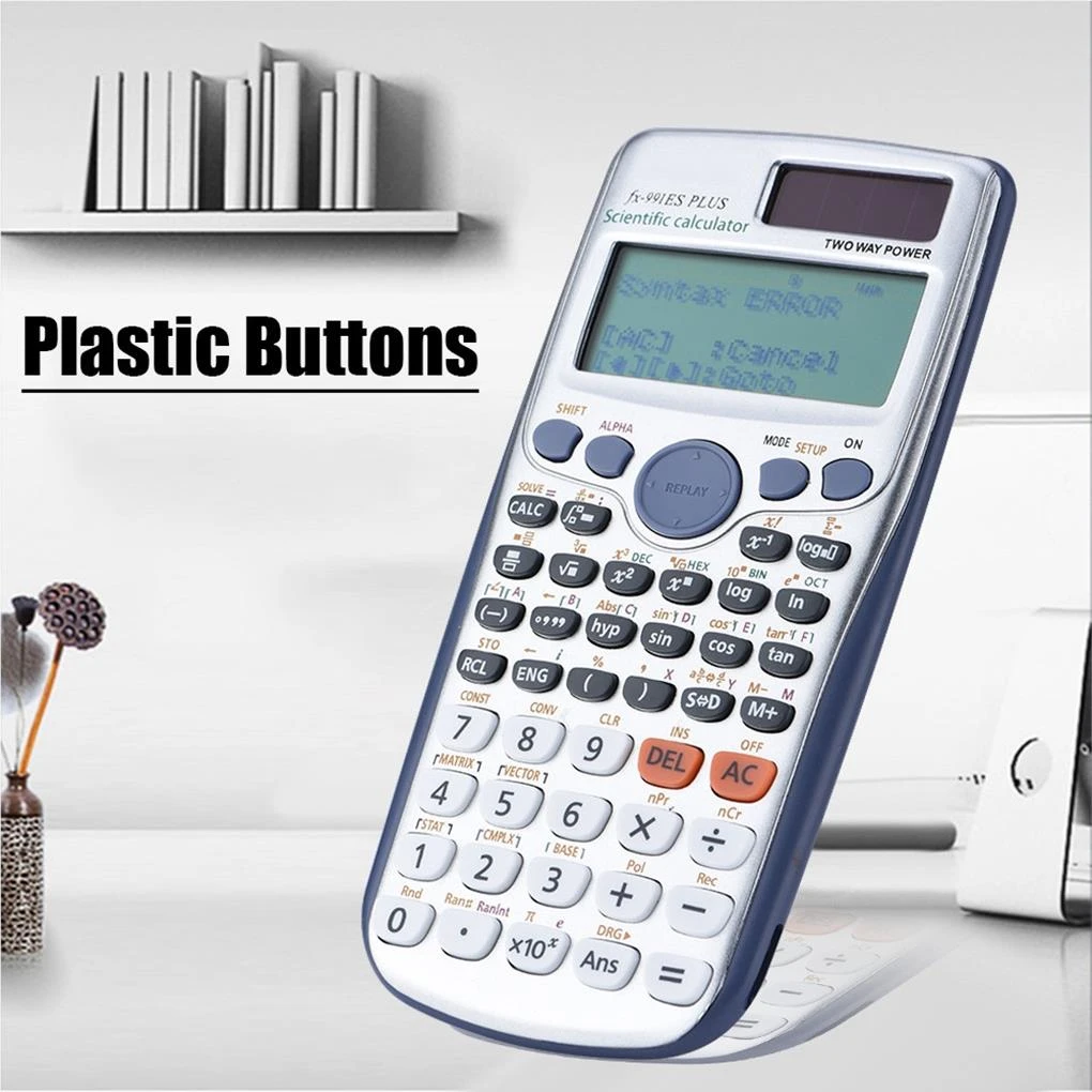 Student Handheld Scientific Full Function Calculator Portable Calculator With 417 Functions