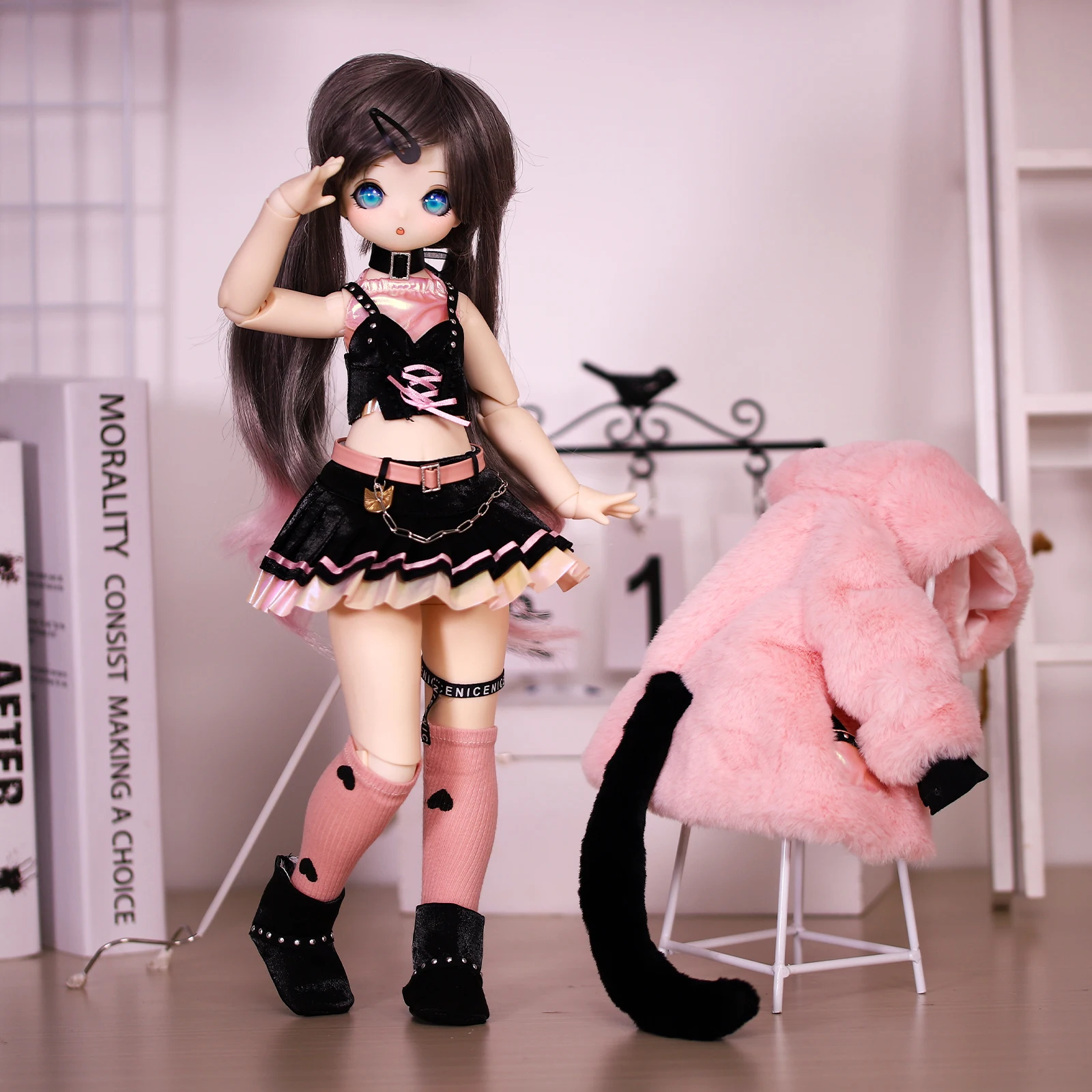 [GA] Dream Fairy 4枚 DBS 1/4 BJD Doll: 40cm Anime Figure, Dream Fairy Style