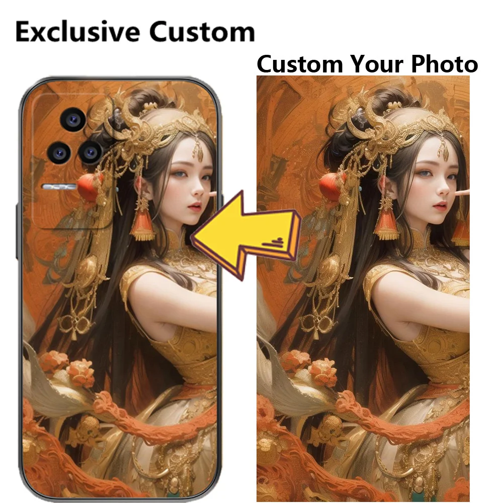 

Exclusive Custom Personalized Frosted Phone Case for Redmi NOTE 13 12 11 10 9 8 7 6 5 PRO DIY Cover Customized Design Name Photo