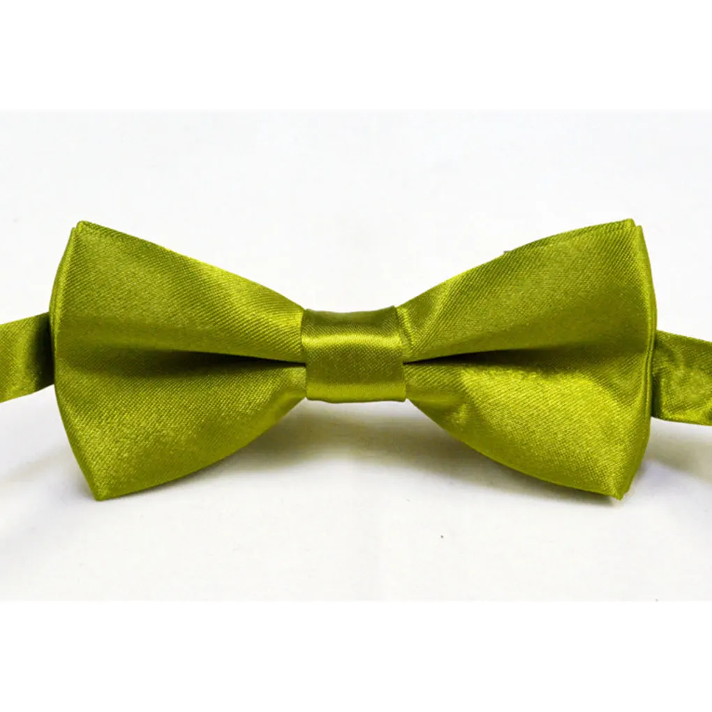 Green Classic Bow Tie Style For Boys Easy To Wear Easy To Love Versatile Style Kids Pre-Tied Bow Tie