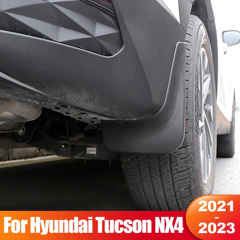 For Hyundai Tucson NX4 2021 2022 2023 Hybrid N Line Car Mud Flaps