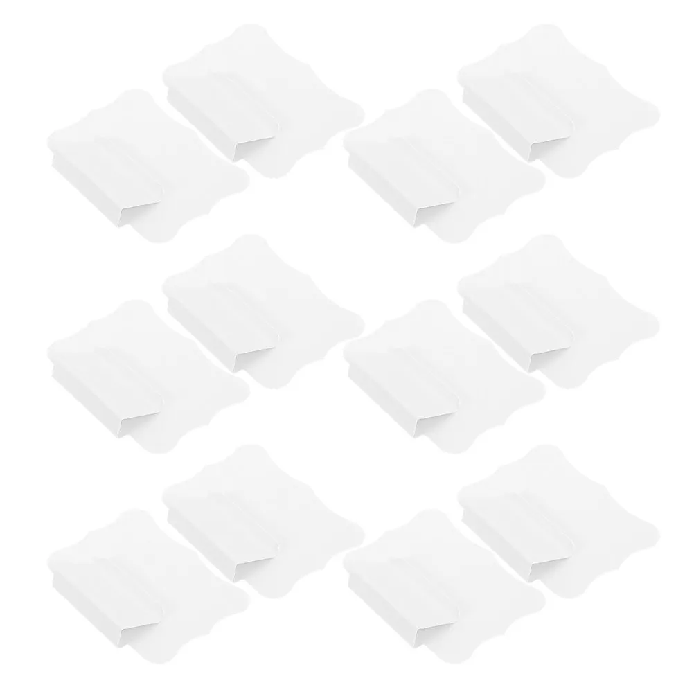 12Pcs 메뉴 디스플레이 표시기 소형 플라스틱 가격 클립 홀더 상점 가격 표시용 지울 수 있는 재사용 가능한 표시 플라스틱 태그 홀더