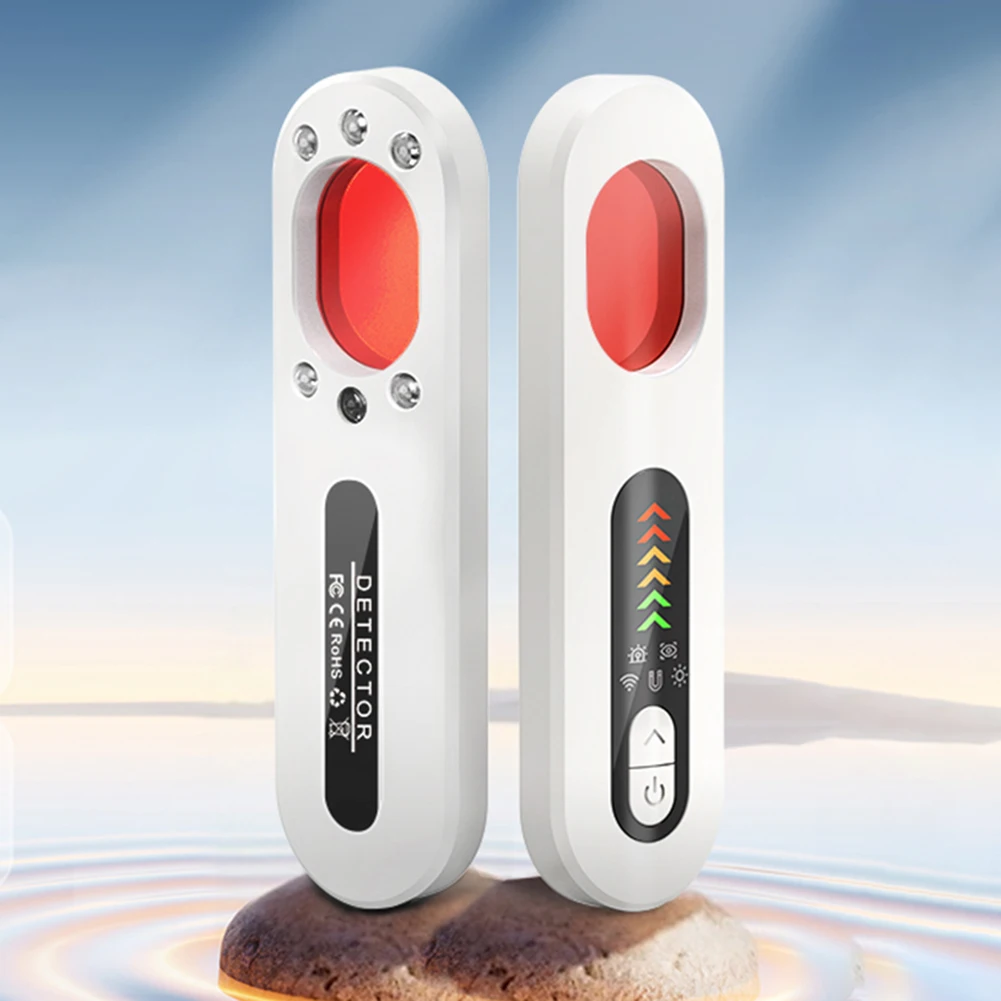 Hidden Bug and Camera Detector 5 Levels Sensitivity Bug Detector Electronic Sweeper Rechargeable Wiretapping Finder Professional