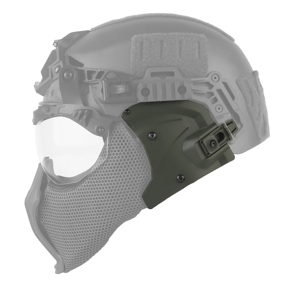 Taktische Wendy Ex Helm 3,0 Führungsschiene Seite Abdeckung Gehörschutz Abdeckung Airsoft Helm Ohrenschützer Für Helm Zubehör – Detail 38