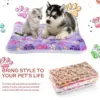 Flannel Pet Mat Dog Bed Cat Bed Thicken Sleeping Mat Dog Blanket Mat For Puppy Kitten Pet Dog Bed for Small Large Dogs Pet Rug 2