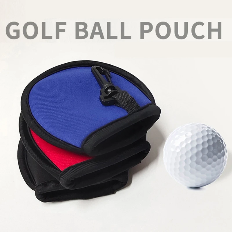 

Neoprene Portable Golf Ball Bags Golf Tees Holder Small Waist Clip Pouch Storage Bag Hold Up To 2 Balls For Training Accessories