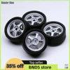 SpeedCG 1/64 ABS Wheels with Rubber Tire Type F Modified Parts Diameter 10mm For Model Car Racing Vehicle Toy Hotwheels Tomica 4