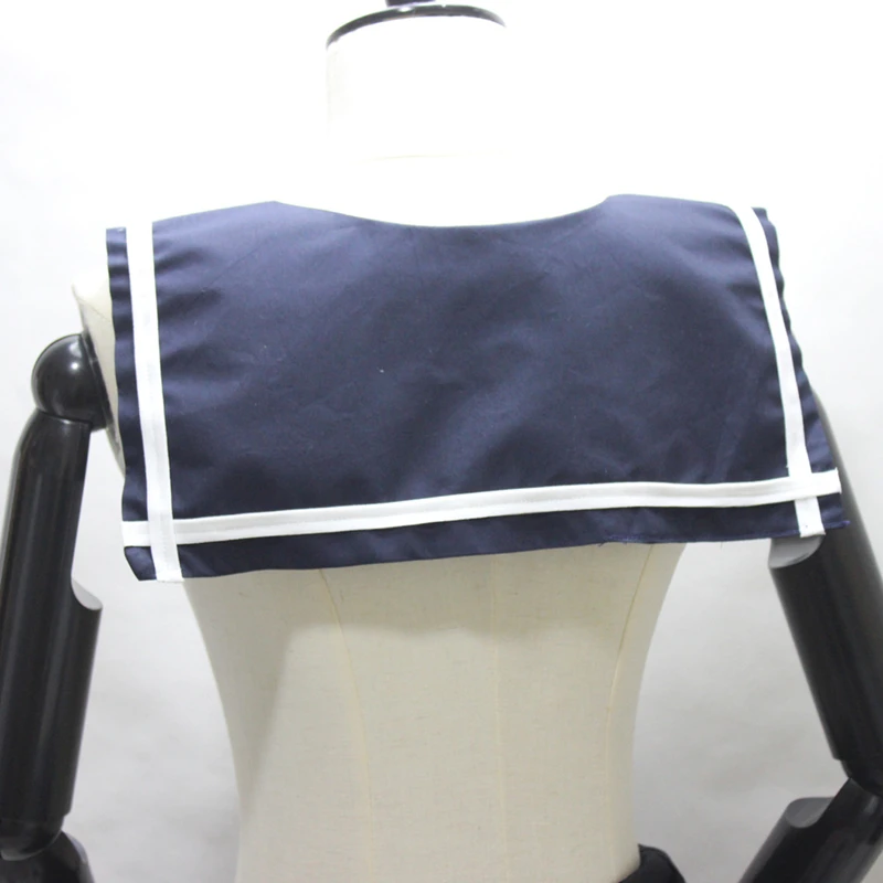 Sexy Cosplay Sailor Gefälschte Kragen Abnehmbare Cape Student Mädchen Schuluniform Dekorative Kragen Kleidung Zubehör – Detail 6
