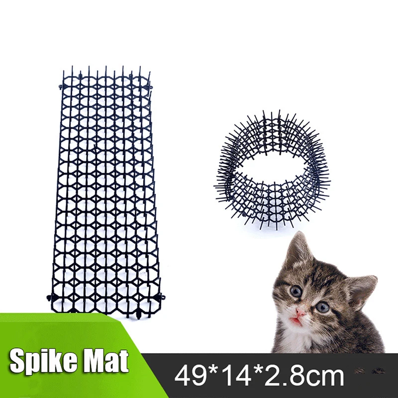 Garden Cat Scat Mat Anti Cat Dog Repellents Mat Deterrent Spike Mat Prickle Strip Dig Stop Outdoor Garden Supplies - 2