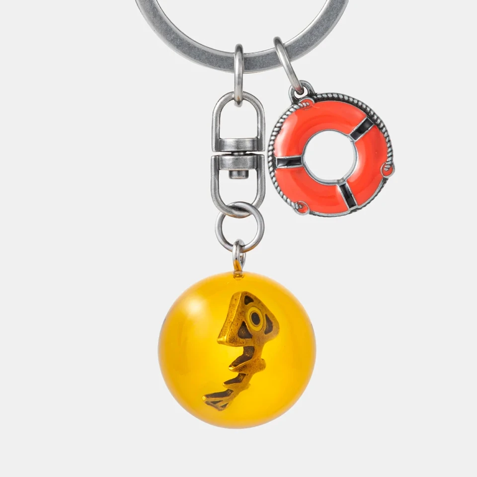 Game Splatoon 3 Keychain Golden Salmon Roe And Fish Egg Spray