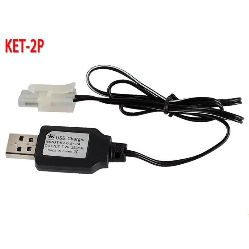 KET-2PPlug4.8V/7.2V/9.6VNiCdNiMHBatteryChargerForRCToysRobotCarBoatTankRemoteControlCarUSBCharger-AliExpress44