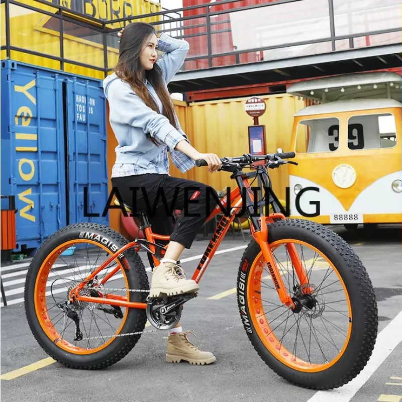 6-Speed Wide Tire Mountain Bike 4