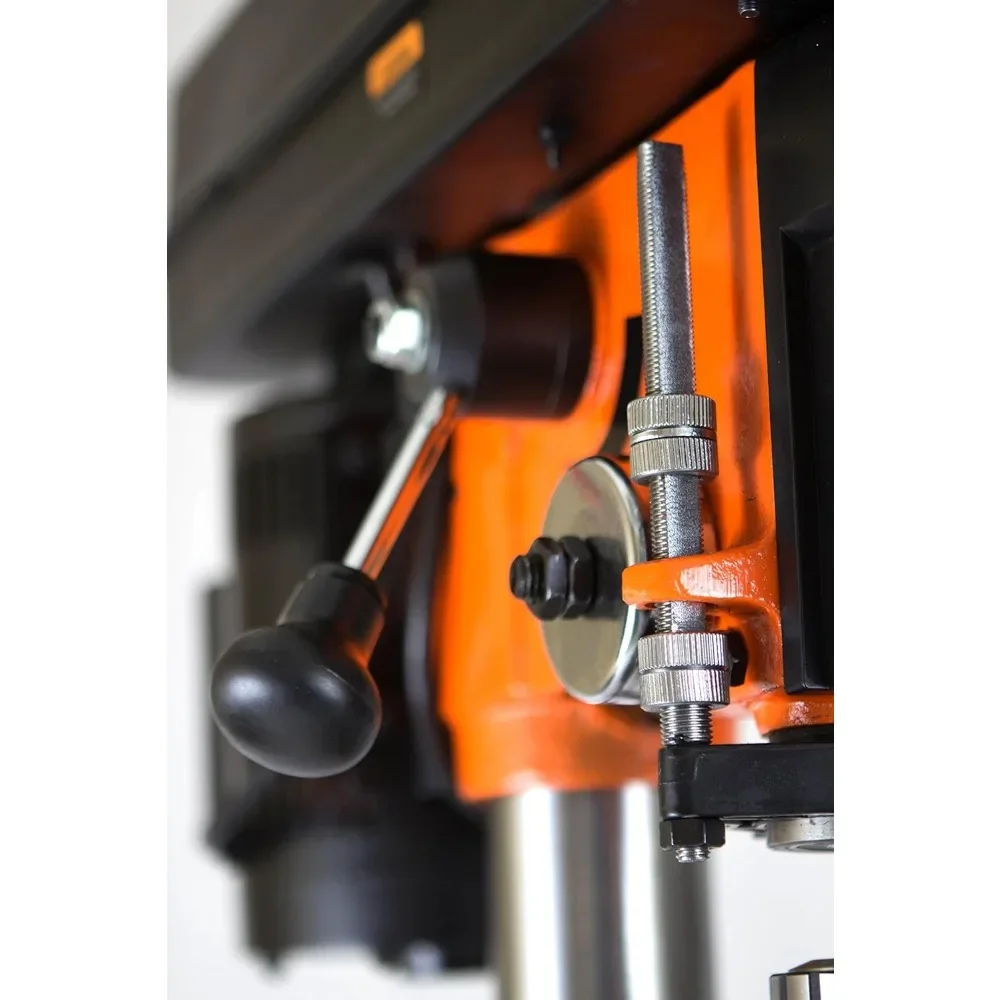 4214T 5-Amp 12-Inch Variable Speed Cast Iron Benchtop Drill Press with Laser and Work Light 5
