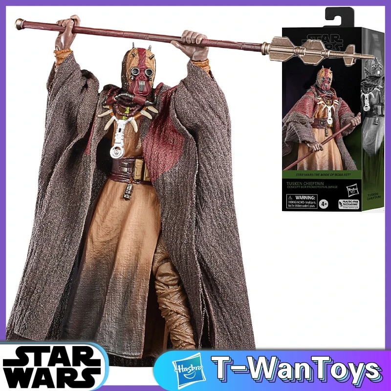 

Hasbro Star Wars The Black Series The Book of Boba Fett Tusken Chieftain 6-Inch (15Cm) Action Figure F9984