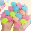 6/12/18 Pcs Luminous Mochi Squishies, Mochi Squishy Animals Stress Toys, Mini Stress Relief Toys Mochi Animals Toys Kawaii 4