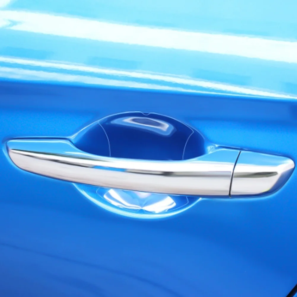 5-teiliger transparenter Autotürgriffschutz – universelle kratzfeste Vinylfolie für Auto, unsichtbare Griffabdeckung, verhindert Schlüssel und Schäden – Detail 4