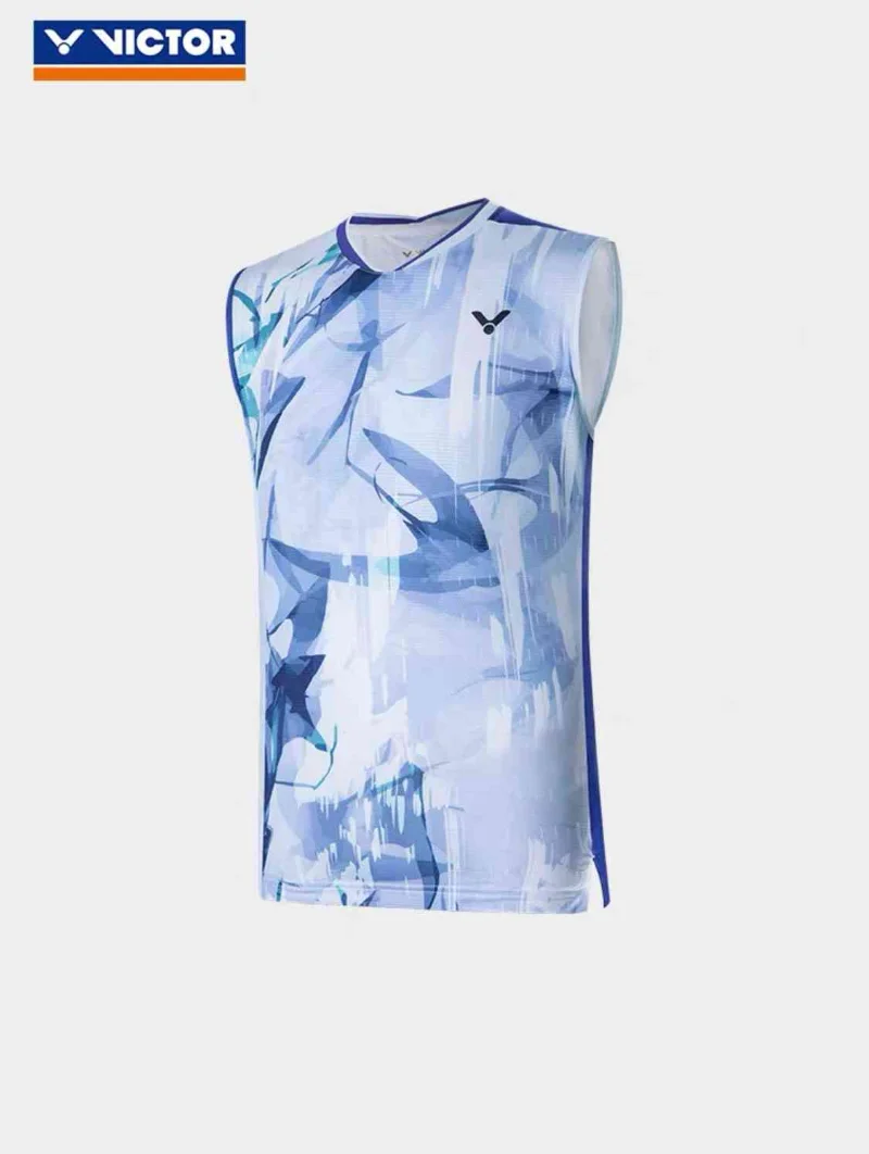 Victor Victory New Badminton Tennis Clothing Sport Short-sleeved T-shirt Comfortable Breathable Sweat-absorbing Quick-drying Top
