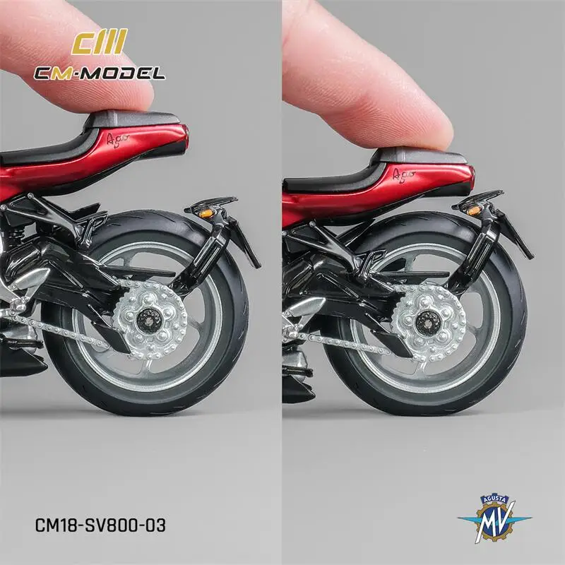 CM MODEl 1:18 MV Agusta F3Rosso / Superveloce 800 2022 Diecast