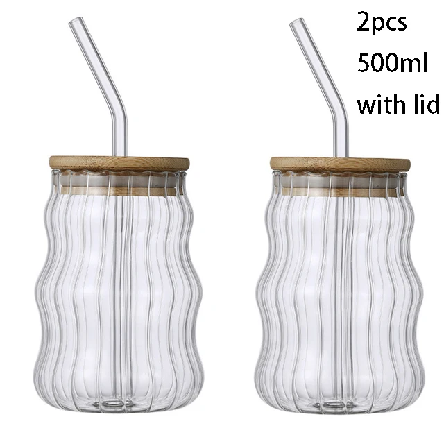 500ml stripe 2pcs