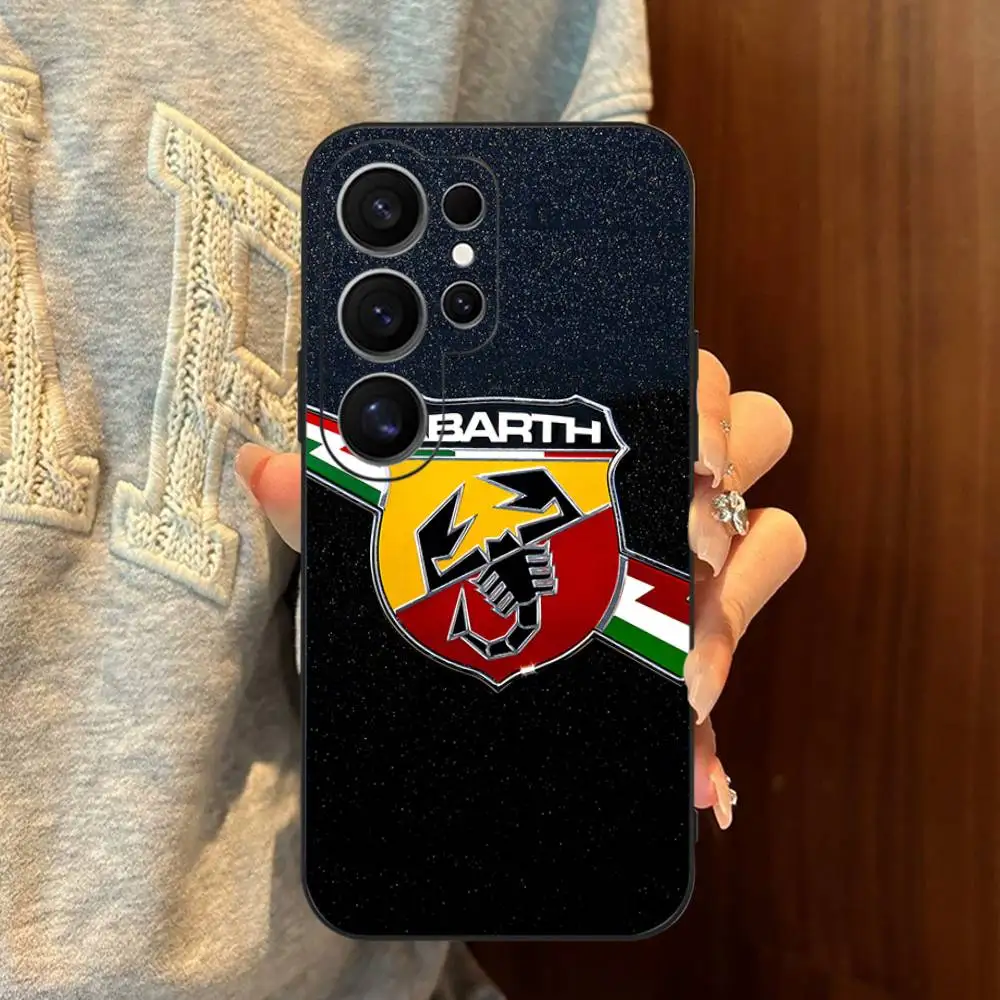 Luxurious A-AbarthS-S Phone Case with Bath Mat Textures