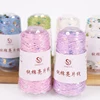 3mm+6mm size sequin thread, pure cotton sequin, hand woven DIY yarn, cotton thread ball, special price 1