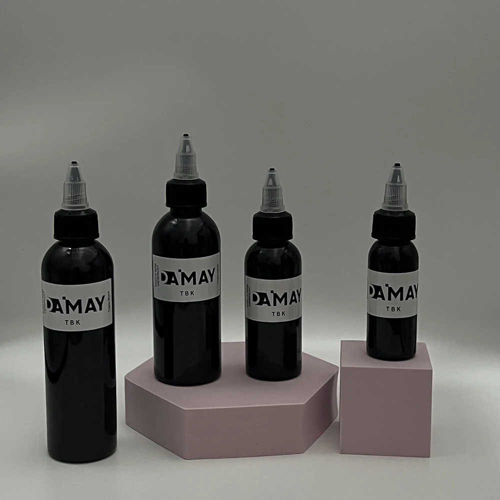 30/60/90/120ml Black Tattoo Ink Professional DIY Tattoo Pigment Practice Ink Body Art Paint Color Pigment tattoo ink tattoo ink pigment