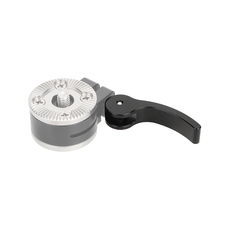 M5 Thread Screw Quick Release Locking Lever Black/Silver/Red fr QR Rlate Rod Cla