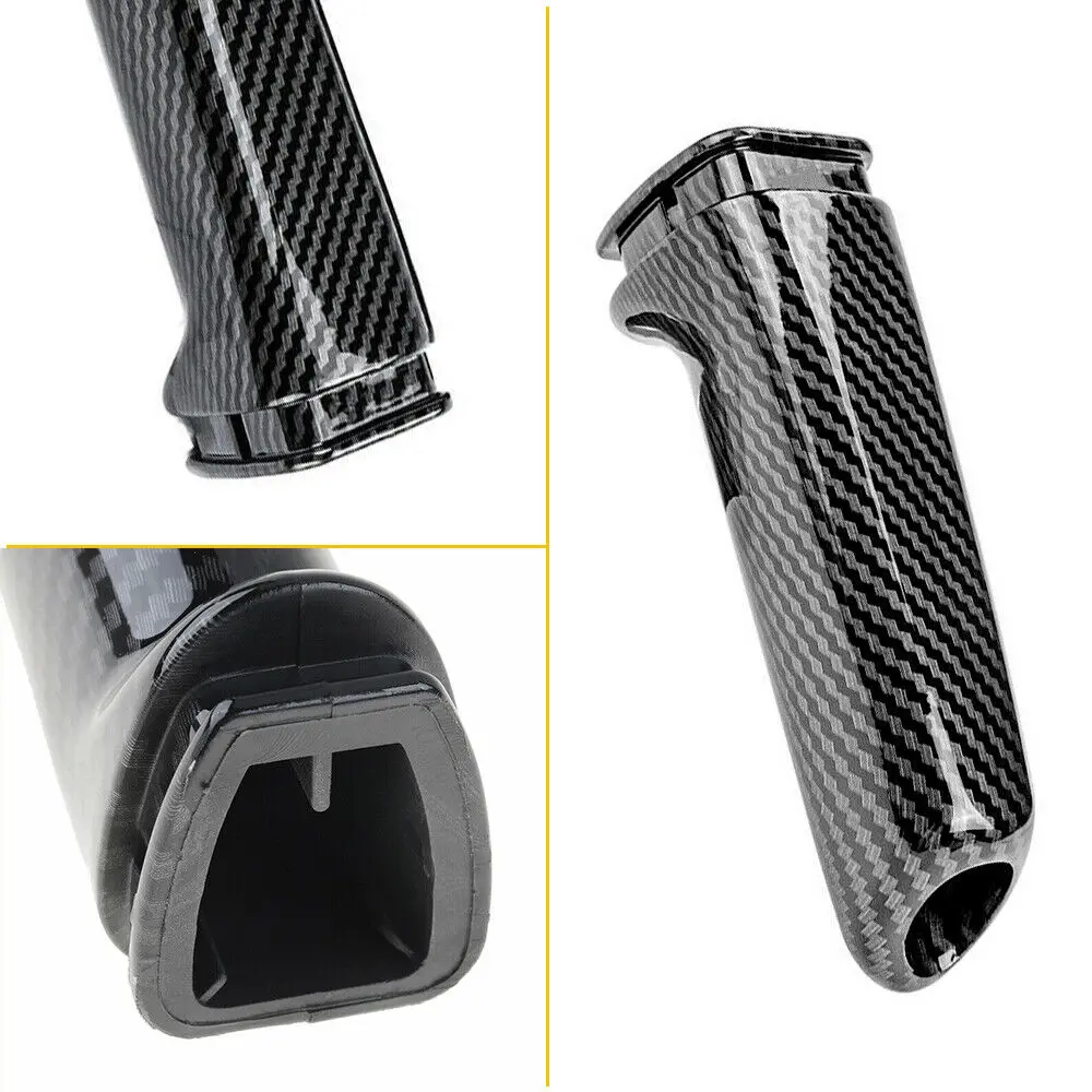 Carbon Fiber Handbrake Handle Cover Suitable For BMW 3 Series E46 E90 E91 E92 E93 F30 F32 2005 -