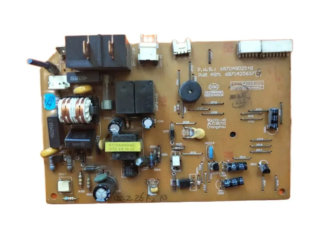 Placa de Circuito de Computador para ar Condicionado 6870a90254b 6871a20637 Bom Trabalho