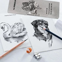 Professional Drawing Sketching Pencil Set,5H-14B Graphite Pencils for Pro Artists,Drawing,Drafting,Sketching,Shading(14 pcs) 3